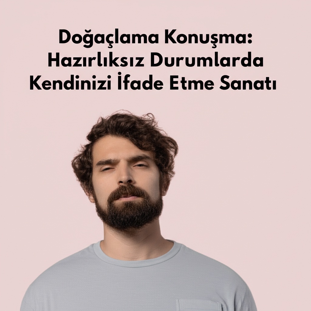 Doğaçlama Konuşma: Hazırlıksız Durumlarda Kendinizi İfade Etme Sanatı