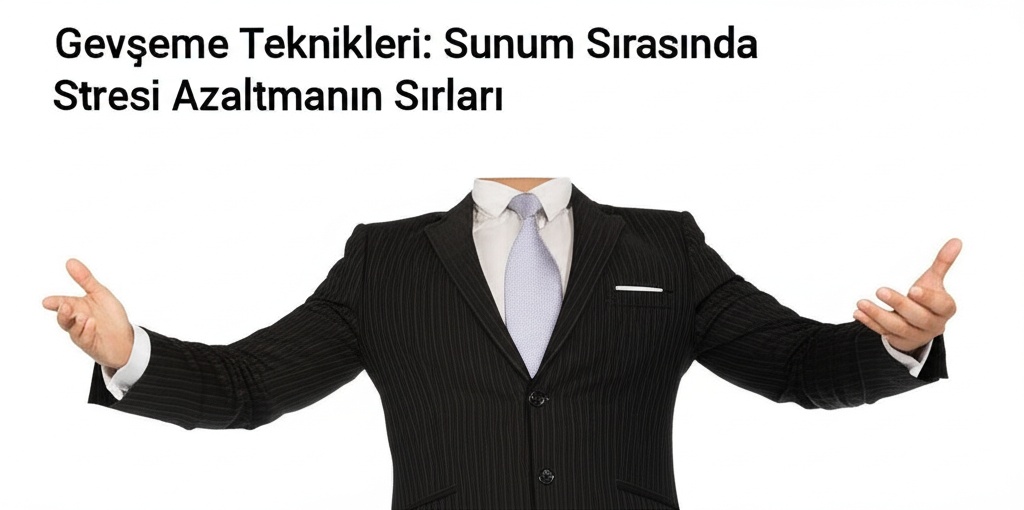 Gevşeme Teknikleri: Sunum Sırasında Stresi Azaltmanın Sırları