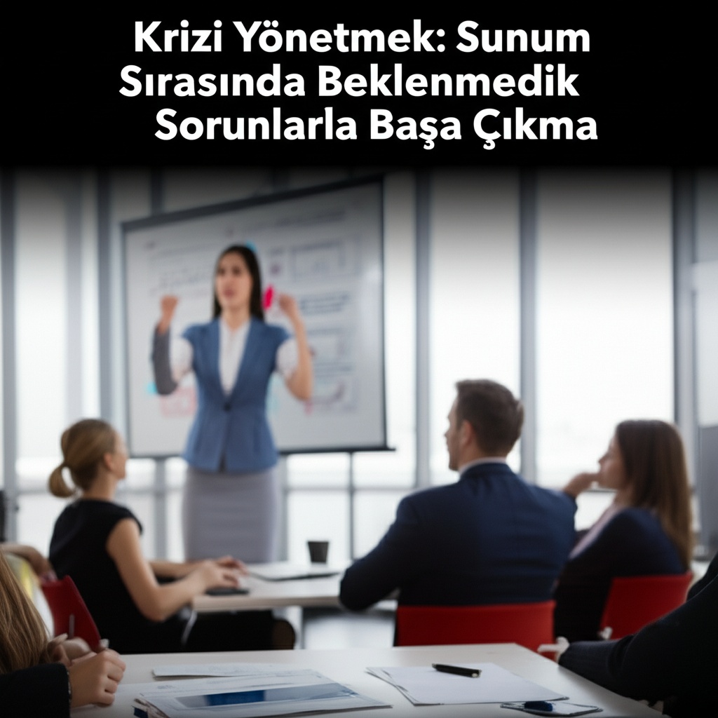 Krizi Yönetmek: Sunum Sırasında Beklenmedik Sorunlarla Başa Çıkma