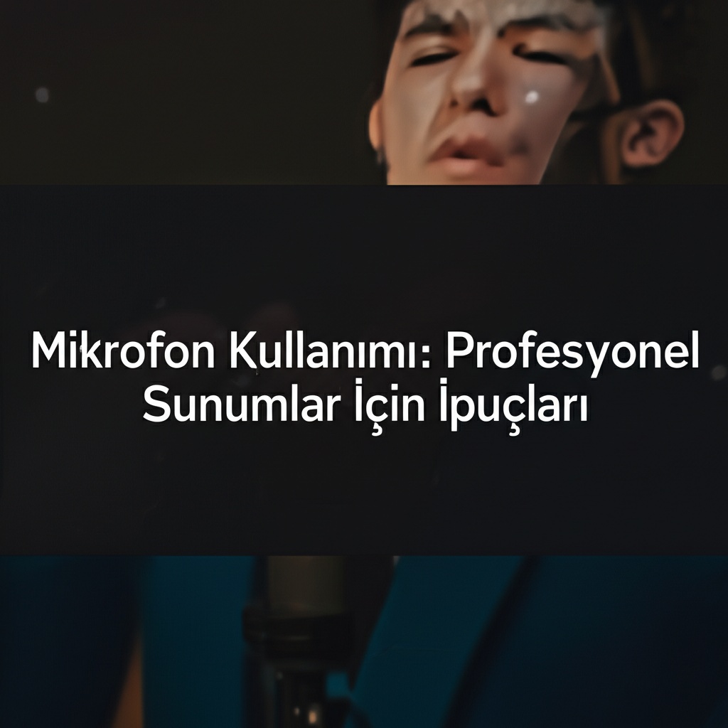 Mikrofon Kullanımı: Profesyonel Sunumlar İçin İpuçları