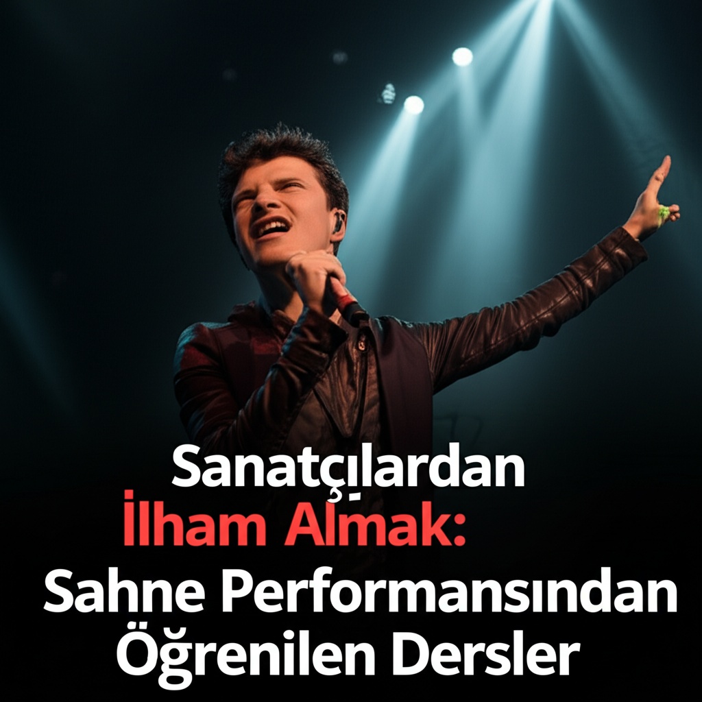Sanatçılardan İlham Almak: Sahne Performansından Öğrenilen Dersler