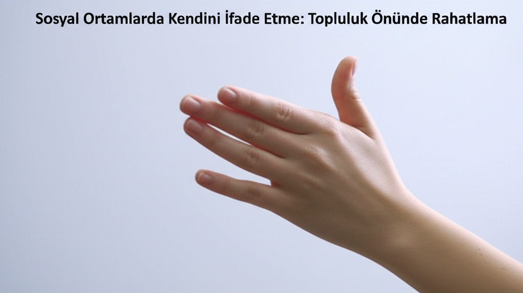 Sosyal Ortamlarda Kendini İfade Etme: Topluluk Önünde Rahatlama