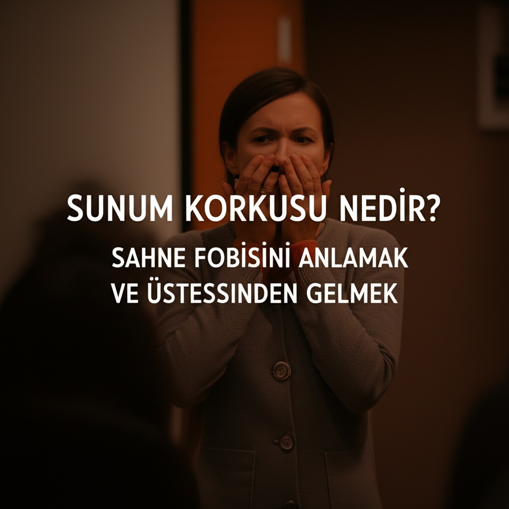 Sunum Korkusu Nedir? Sahne Fobisini Anlamak ve Üstesinden Gelmek
